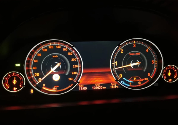 BMW Seria 6 cena 139000 przebieg: 105000, rok produkcji 2014 z Gniezno małe 466